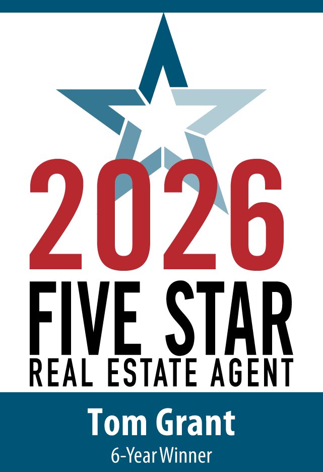 Tom Grant — 2026 Five Star Real Estate Agent, 6-Year Winner